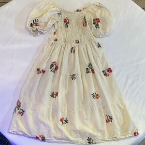 Floral Embroidered Dress